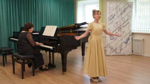 Алиева Дарья, г.Москва, В.Беляев, слова Е.Крыловой "Ты со мной, моя Русь"