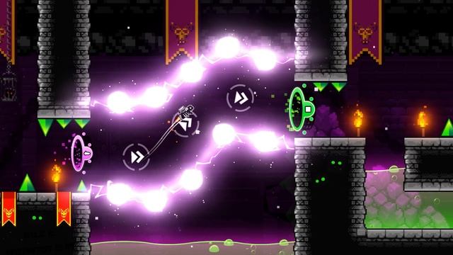 Геометрии дэш - Настоящий Dash v2 (все монеты) — Geometry Dash смотреть онлайн