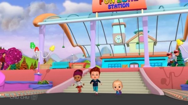 Learn Alphabets with Surprise Eggs Ball Pit Show + More Funzone Songs for Kids - ChuChu TV