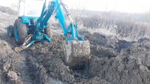 Экскаватор Юмз эо2621 на импортной гидравлике.