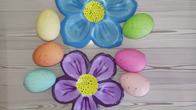 3 идеи украшений для ПАСХИ! Поделки своими руками! смотреть онлайн