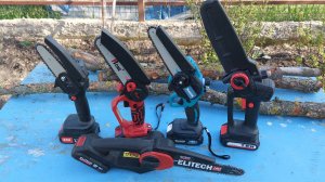 Обзор аккумуляторных мини цепных пил