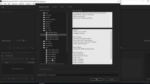 How To Create a New Sequence Using Keyboard Shortcuts in Adobe Premiere Pro смотреть онлайн
