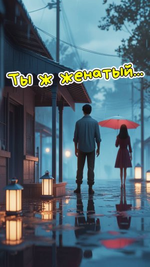 Душевная песня "Ты ж женатый..."