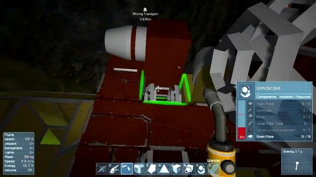 Space Engineers 05. Основа бурильной установки смотреть онлайн