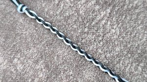 DIY Шнур на 4х нитях макраме Мастер-класс