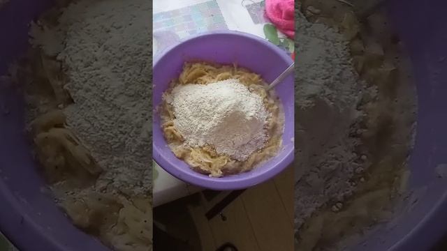 Дранники из кабачков и картофеля смотреть онлайн