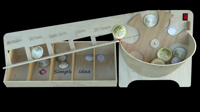 DIY Automatic Coin Sorting Machine смотреть онлайн