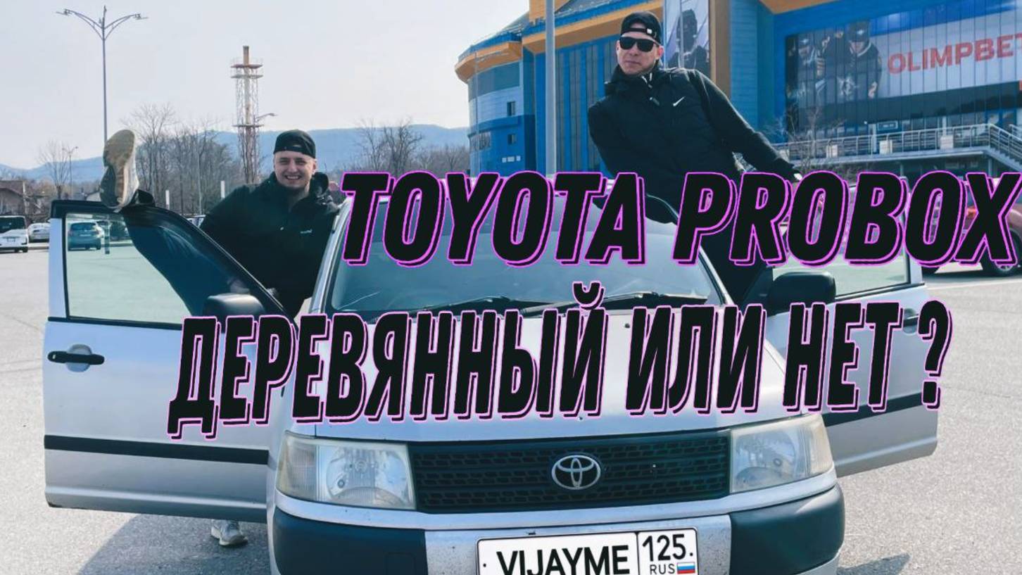 TOYOTA PROBOX- Почему все считают деревянным?