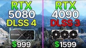 RTX 5080 + DLSS 4 vs RTX 4090 + DLSS 3 | Test in 11 Games | 4K