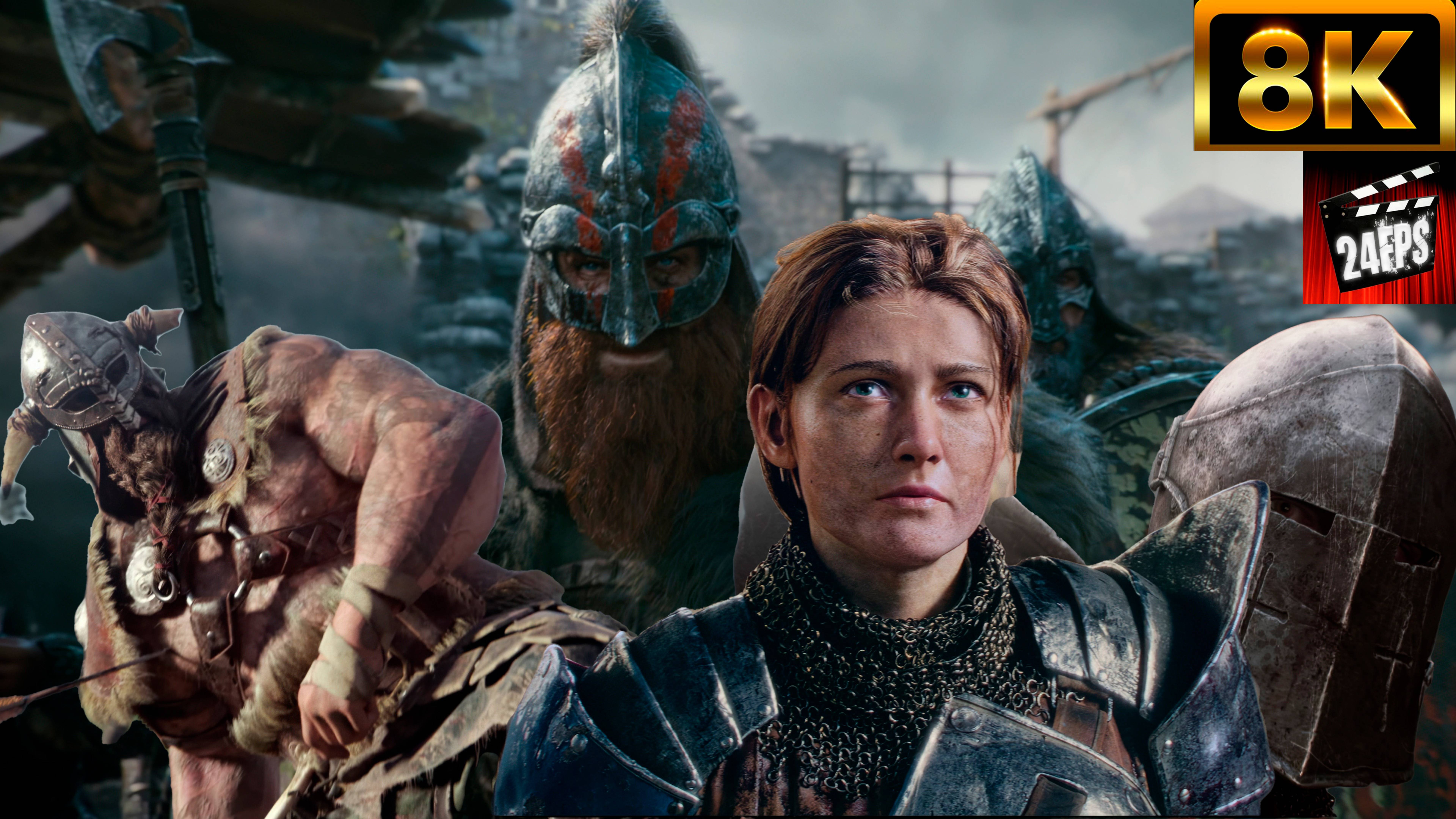 For Honor - All CGI Cinematics ( "Special" 8K) смотреть онлайн