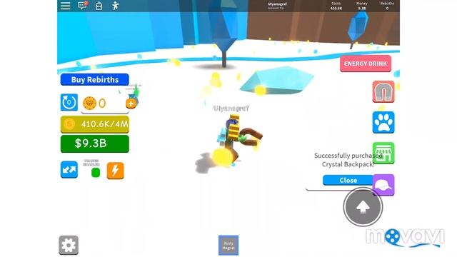 Играем в Roblox🔥 / Симулятор магнита🍎 новый магнит и рюкзак!!))💥🔥 смотреть онлайн