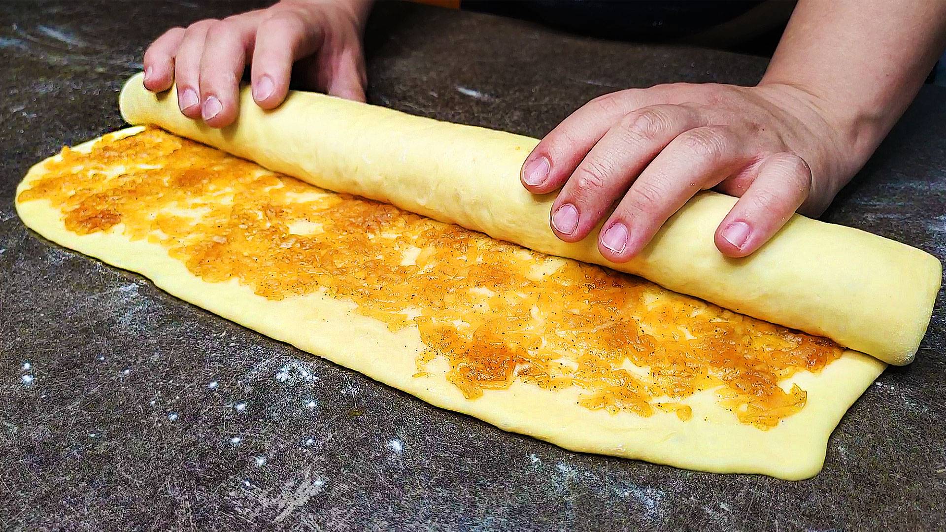 Я не думала, что ЭТО ТАК ПРОСТО... ВОЗДУШНЫЕ булочки с яблоком! Тесто мягкое КАК ПУХ! смотреть онлайн