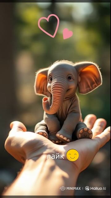 Слоники и медвежата для детей - домашние животные из нейросетей!