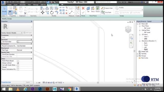 HOW TO CREATE A CURVED TV IN REVIT смотреть онлайн
