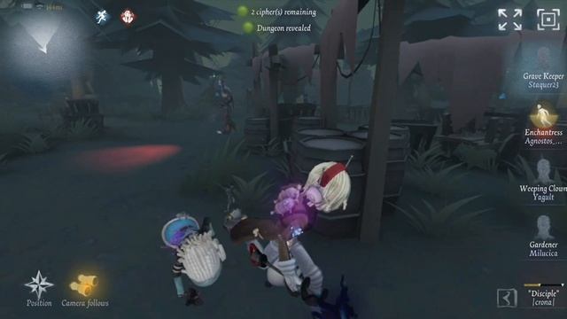 Just bodyblock | Identity V Grave Keeper Gameplay смотреть онлайн