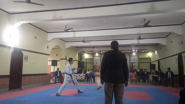 -60 KG male kumute Quater final state karate championship