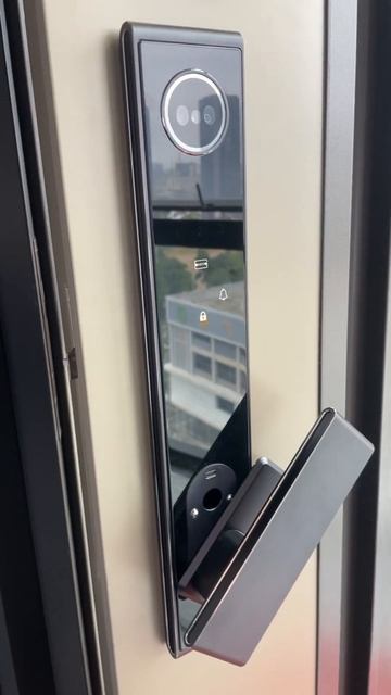 3d face real-time intercom smart door lock смотреть онлайн