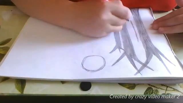 Рисунок карандашом домик в лесу. смотреть онлайн