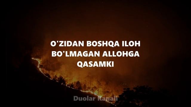 БУНИ ХАММА ТИНГЛАСИН ХАТТО СИЗ ХАМ.. | дуолар канали смотреть онлайн