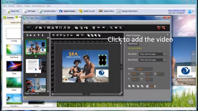 3 Steps to Turn PDF to flipbook with Multimedia with PUB HTML5 смотреть онлайн