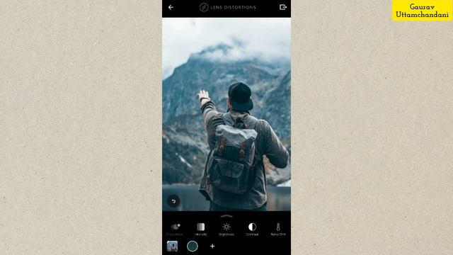 Cinematic Color Layer Photo Editing Using Lens Distortion смотреть онлайн