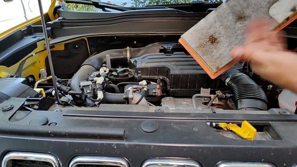 2019 Jeep Renegade 1.3 MultiAir Turbo Air Filter Replacement