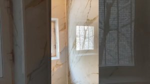 Гибкий мрамор в ванной