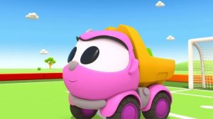 Грузовичок Лева и Башня управления полетами. Развивающие мультики про машинки для детей