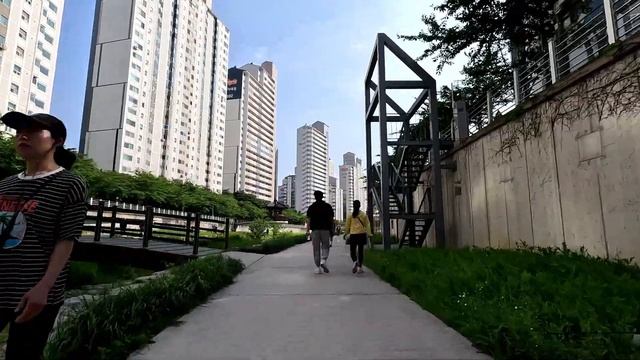 Small and lovely place, Danghyeon-stream In Nowon-go, SEOUL(라이딩으로 둘러본 노원구 당현천, 노원구의 숨겨진 작은 쉼터) смотреть онлайн
