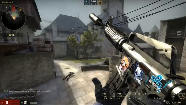 StatTrak™ M4A1-S | Dark Water (Minimal Wear)