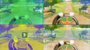 Gummy Bear Song HD (Four Glitchy Camera Version At Once)