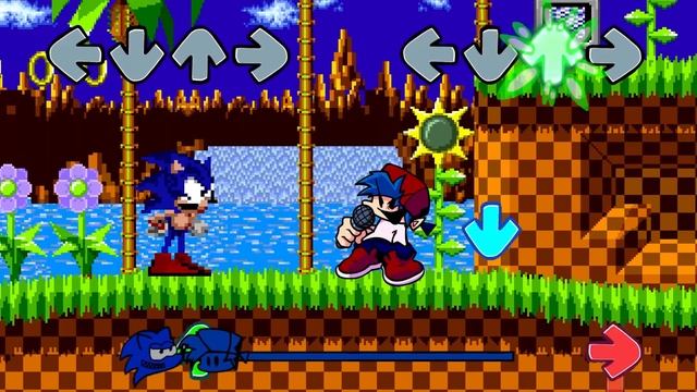 Соник в FNF! Кто победит в батле! Friday Night Funkin' смотреть онлайн