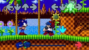 Соник в FNF! Кто победит в батле!  Friday Night Funkin'