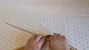 Лапти для куклы.