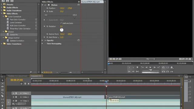 Монтаж видео в Adobe Premiere CS5 - 1 смотреть онлайн