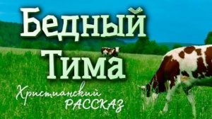 📗 "Бедный Тима" ~ РАССКАЗ Христианский для ДЕТЕЙ ~ 👧🟢 АУДИОРАССКАЗ