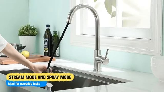 Kicimpro Kitchen Faucet with Pull Down Sprayer | $100k Bonuses in Description смотреть онлайн