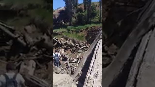 Турецкая глубинка.  Все что осталось от водяной мельницы.