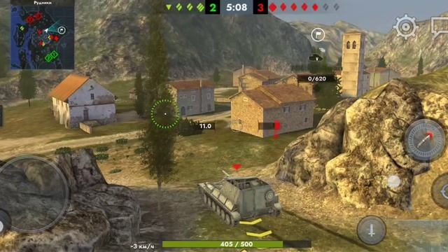 Играю в Tanks blitz коплю опыт для Мт 25 (33)
