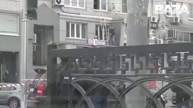 Штурм квартиры в центре Ростова смотреть онлайн