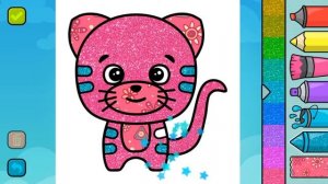 Bimi Boo coloring game - Cat