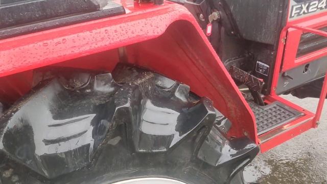 Видео трактора Yanmar FX24D смотреть онлайн