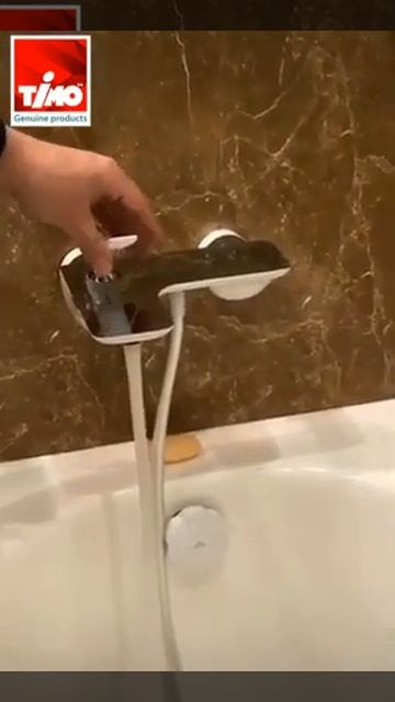 Обзор смесителя для ванны Timo Helmi 4014/00-16Y, хром/белый смотреть онлайн