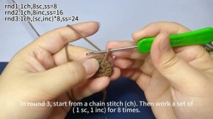 Горшок-6：Как связать горшок крючком？