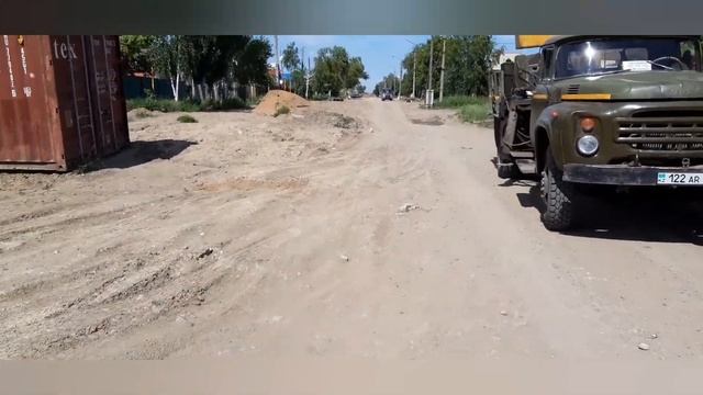 Рудный.ул Пушкина когда сделают дорогу . смотреть онлайн