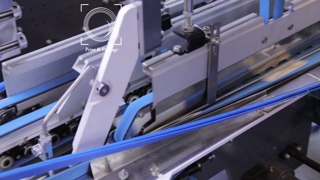 Фальцевально-склеивающая линия LC-6s смотреть онлайн