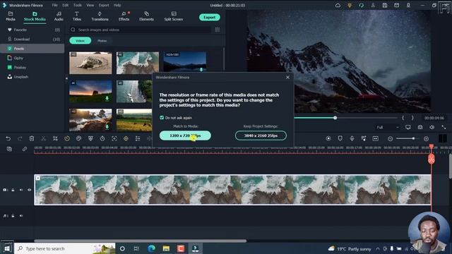 How to Change Aspect Ratio and Video Dimensions in Filmora 11 смотреть онлайн