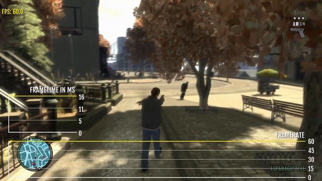 Grand Theft Auto 4 GTA 4 Xbox Series X Frame Rate Test смотреть онлайн