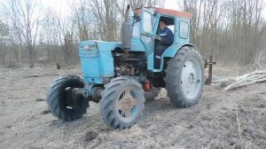 Бензопила stihl ms 210 в лесу